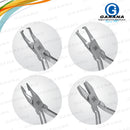 Garana Professional Dental Pliers Orthodontic Braces Wire Bending Loop Forming Cutting set of 16pcs TC