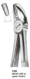 Extracting Forceps English Pattern Upper Molars