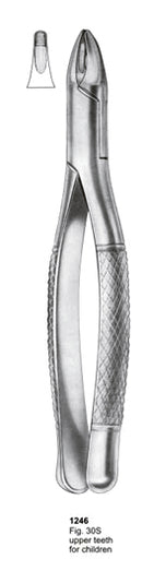 Extracting Forceps American Pattern Upper Teeth For Children