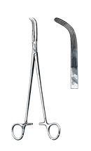 lahey Gall Duct Forceps, longitudinal Serration 9" (23 cm) - Garana Industries