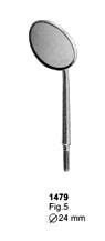 Plane Mouth Mirror with Cone Socket