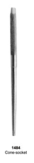 Mouth Mirror Handle with Cone Socket