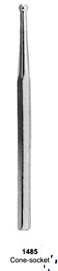 Mouth Mirror Handle with Cone Socket