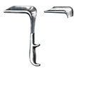 Doyen Retractor, 8 3/4" (22 cm),  1 1/8" x 3" Blade (55 mm x 75 mm) - Garana Industries