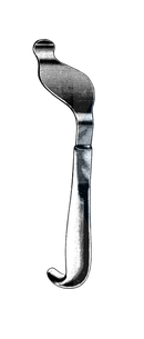 Bennett Tibia Retractor, 9 1/2" (24 cm), Wide, 2 1/2" Blade (63 mm) - Garana Industries