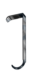 Hibb Retractor, 10 1/4" (26 cm), 3" x 1" Blade - Garana Industries