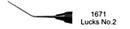 Obturation Instruments Lucks No.2