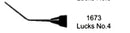 Obturation Instruments Lucks No.4