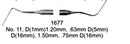 Obturation Instruments No.11