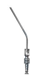 Frazier Suction Tube, Angular 7" (13 cm), 8 French - Garana Industries