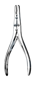Ruskin Rongeur, Straight, 6" (15.5 cm) - Garana Industries