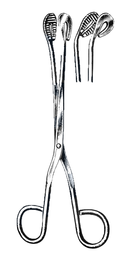 Utility and Sterilizer Forceps, Curved, 11" (28 cm) - Garana Industries