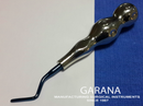 Root Elevator DEL 302 Grooved Handle, Titanium Color Coated Tip