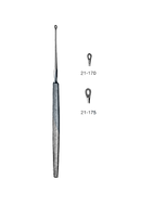 Shapleigh Ear Curette, 6" (15.5 cm),