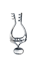 Jansen Mastoid Retractor, 3" Spread, 4 1/2" - Garana Industries