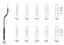 Implant Instruments 165mm Curved