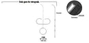 Implants Instruments Endo Gun Straight Dia 1.8mm  130mm