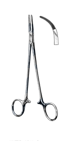 Schnidt Tonsil Forceps, 7 1/2" (19 cm), Strongly Curved Jaws, Closed Rings - Garana Industries