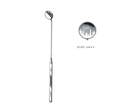 Laryngeal Mirror W/Handle, Boilable Size