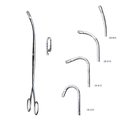 Randall Kidney Stone Forceps, 9" (23 cm), 1/4 Curve - Garana Industries