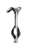 Auvard Weighted Vaginal Speculum, 2 Lbs., 105 mm x 38 mm Blade - Garana Industries