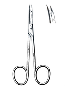 Nasal Plastic Scissors, Curved, Sharp/Sharp 4 1/2" (11.5 cm) - Garana Industries