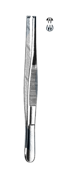 Tissue Forceps, 2 x 3 Teeth 5" (12.5 cm) - Garana Industries