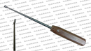 Halle Bone Curette Fiber Handle Backward Straight 6x9 MM BS 1 Orthopedic Surgical Instruments