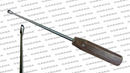 Halle Bone Curette Fiber Handle Backward Straight 7x10 MM BS 2 Orthopedic Surgical Instruments