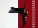Graves Vaginal Speculum Large W/ Smoke Tube Angled Black