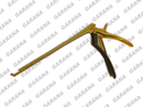 Kerrison Rongeurs Shaft Size 7.5" Gold & Black Finish 45 Degree Up Bite Size 2mm