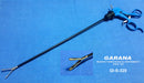Endo Clinch Fenestrated Grasper Double Action, Insulated Shaft Size 33CM Monopolar 5MM Ratchet Handle