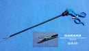 Fenestrated Grasper, 16MM Double Action, Insulated Shaft Size 33CM Monopolar 5MM Ratchet Handle