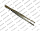 Thumb Dressing Forceps Serrated 6"