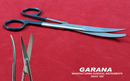 Operating Scissor Curved Sharp/Blunt 6.5" Black Rings