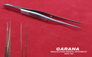 Semken Dressing Forceps Serrated Tips 4"